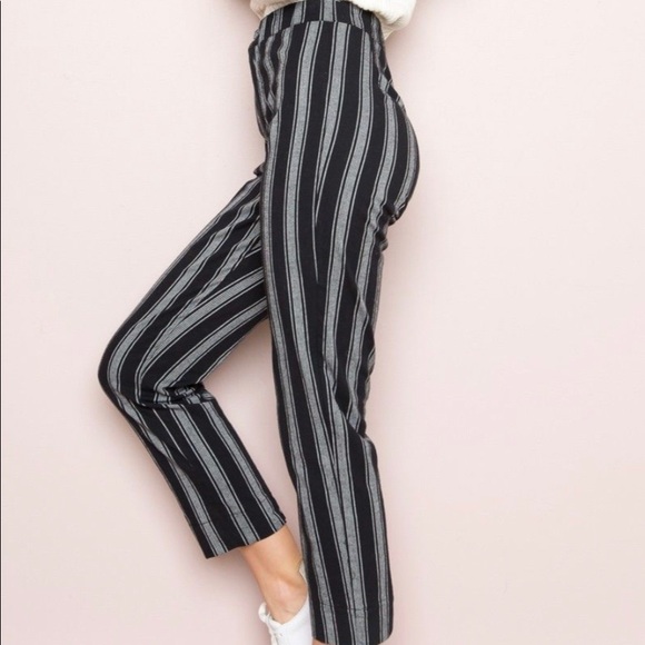 Striped Brandy Melville Pants - Picture 2 of 5